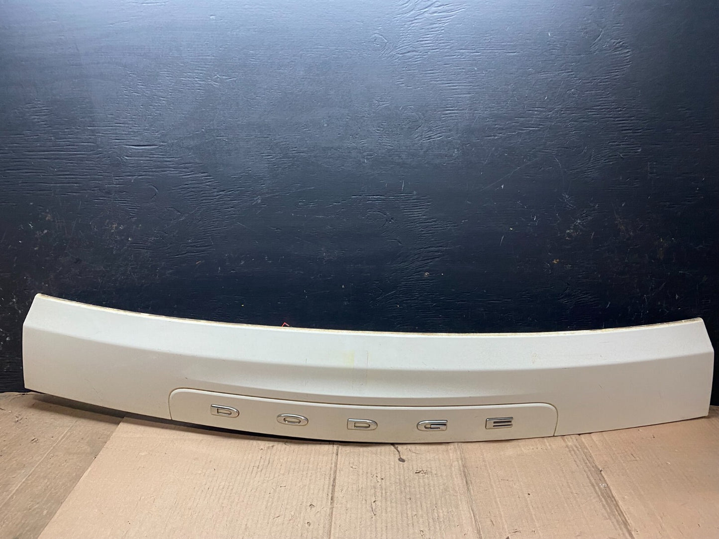 2011 to 2018 Dodge Grand Caravan Tail Gate Trim Molding with camera OEM F4174 PS0