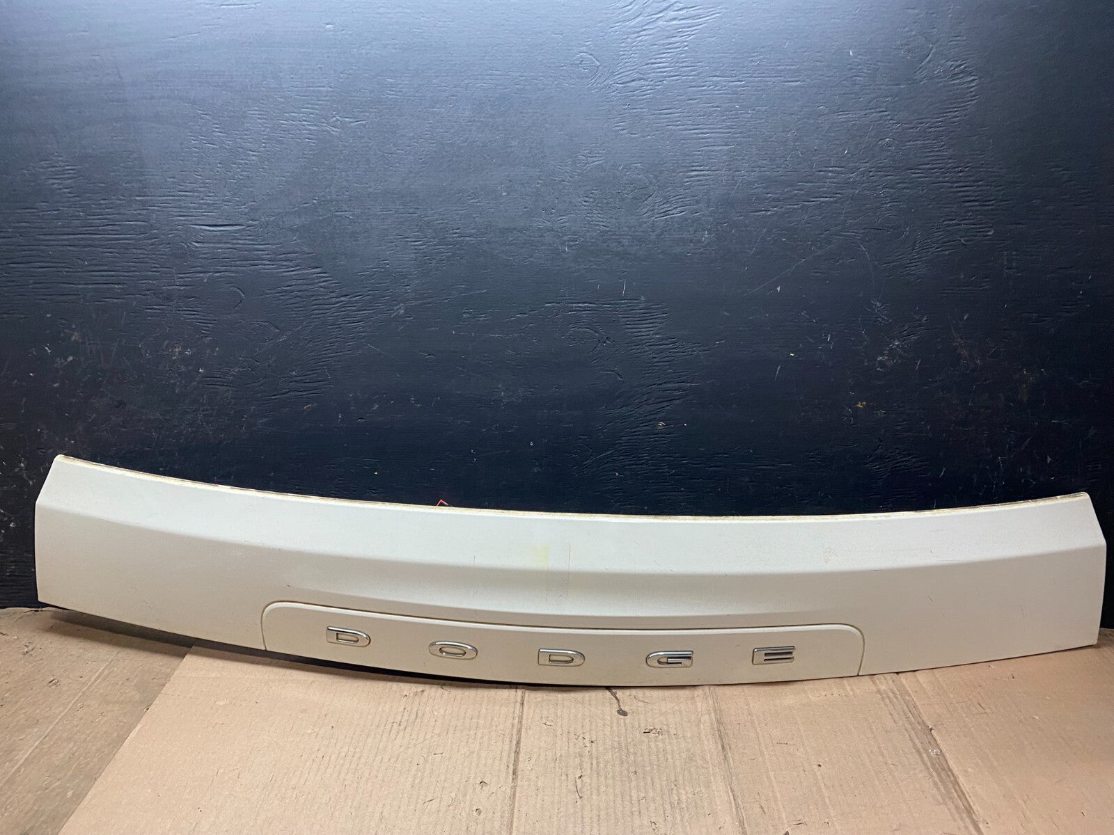 2011 to 2018 Dodge Grand Caravan Tail Gate Trim Molding with camera OEM F4174 PS0