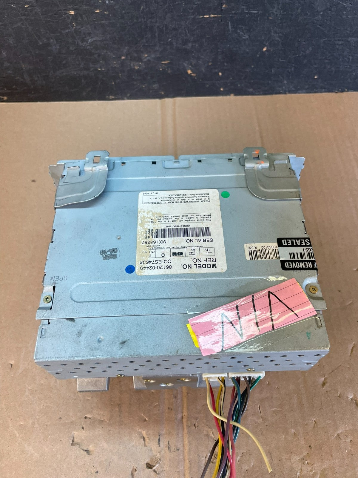 2003 to 2008 Toyota Corolla Radio AM/FM CD Player ad5957 DG7
