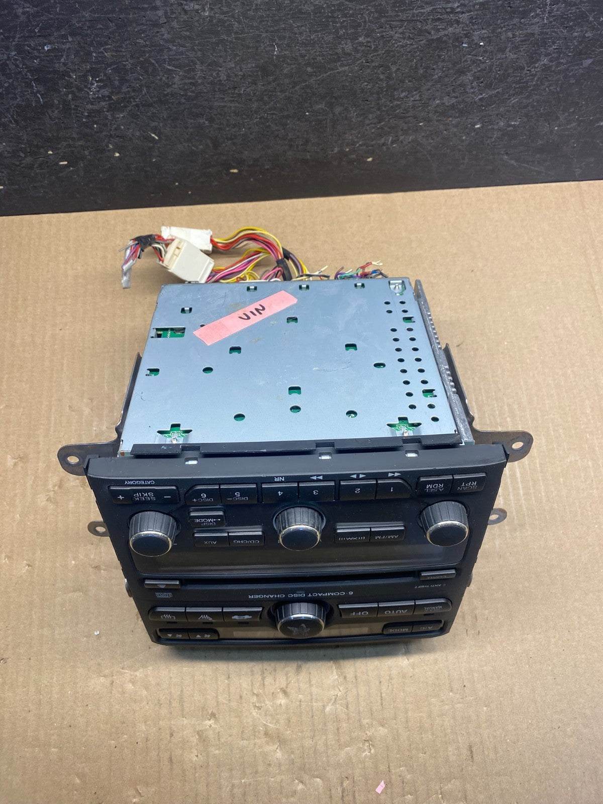 2006-2008 Honda Pilot Center Radio AM CD Player Climate Control AG3826 DG4