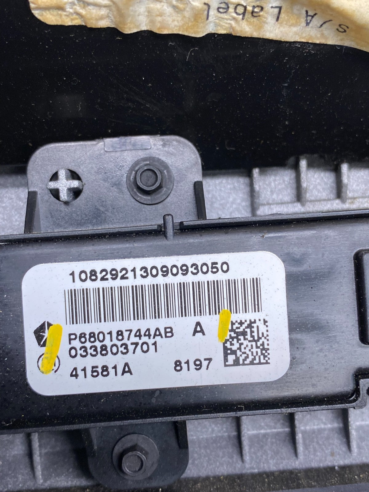 2009 2010 Dodge Journey Center Dash A/C AC Climate Control Bezel Trim ac9531 DG4