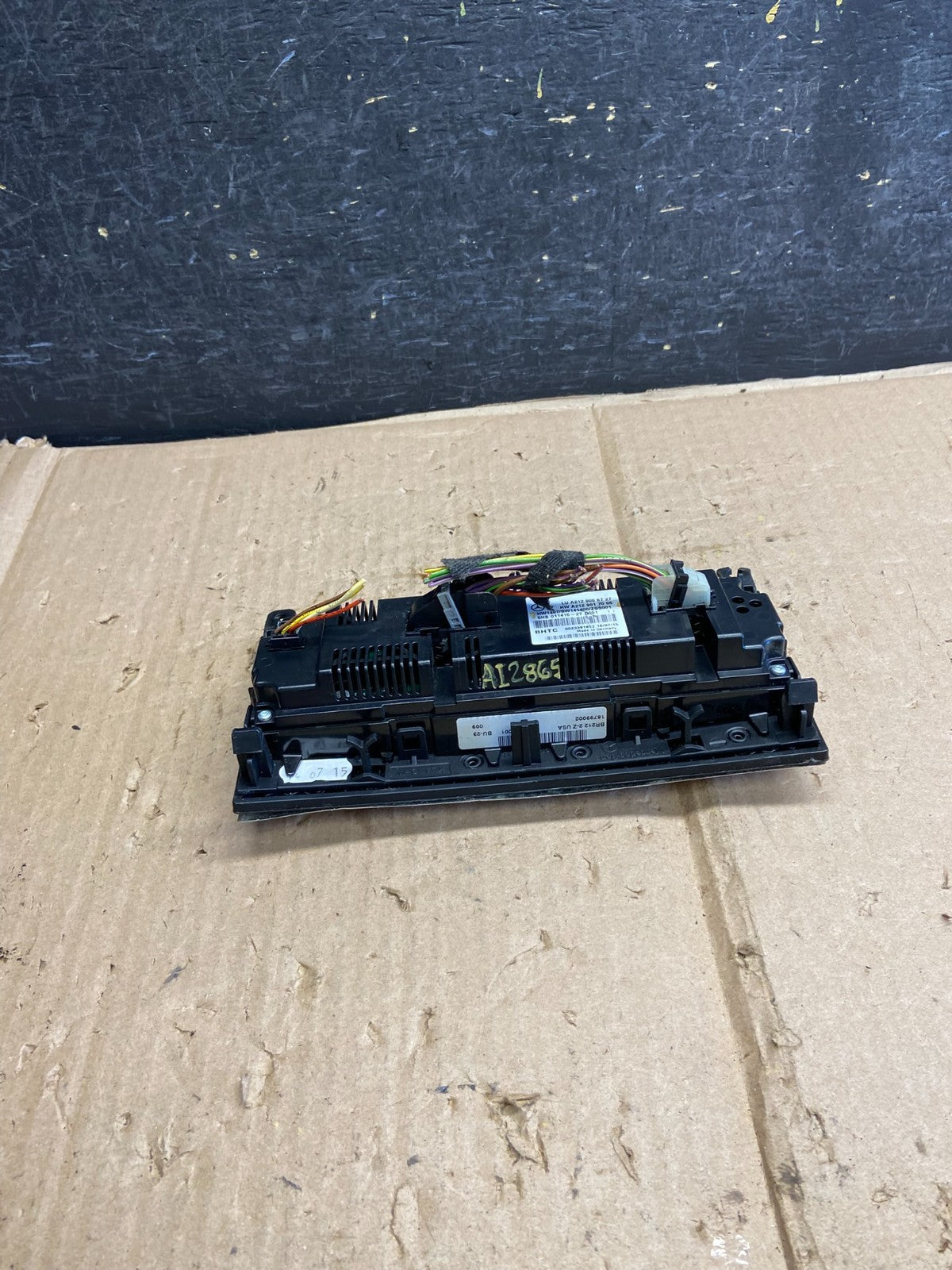 2010-2013 Mercedes W212 E350 E500 A/C Climate Control Panel ai2865 DG3