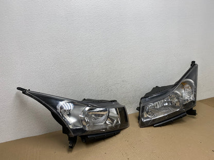2011 to 2015 Chevrolet Cruze Halogen Left+Right Set Headlights DEPO AE9485 LK2