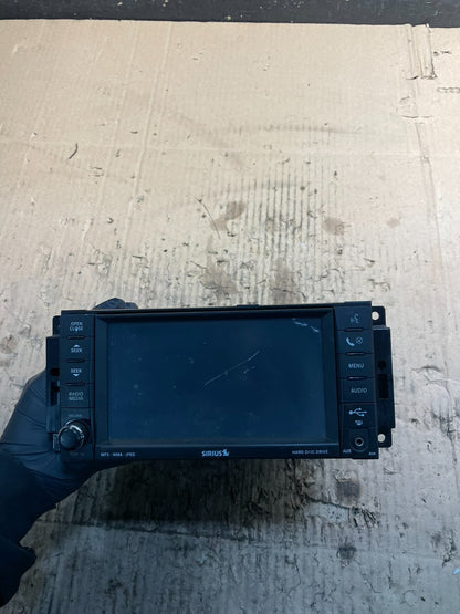 2008 2010 Jeep Dodge Chrysler Screen Display CD Player Satellite Radio V2199 DG0
