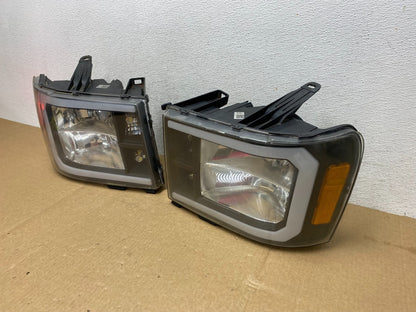 2007 - 2014 GMC Sierra Left+Right Set LED Headlights AF9532 DG1