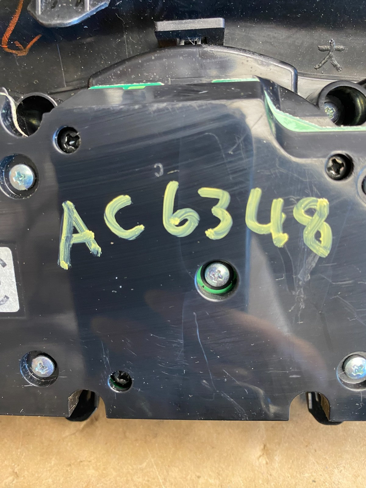 2009 - 2010 Nissan Murano AM FM Radio CD Climate Control Panel AC6348 DG5
