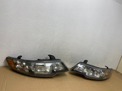 2010 2011 2012 Kia Forte Left+Right Side Headlights Halogen AF7313 DW2