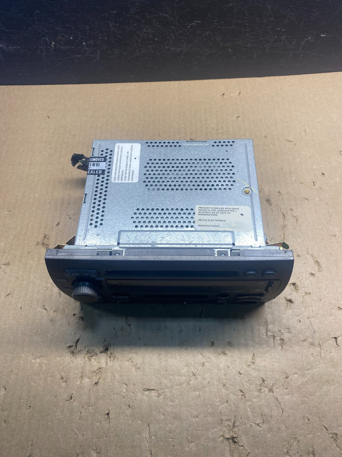 2000-2001 Cadillac Deville AM FM Cassette Radio Stereo CD Player AC8964 DG3