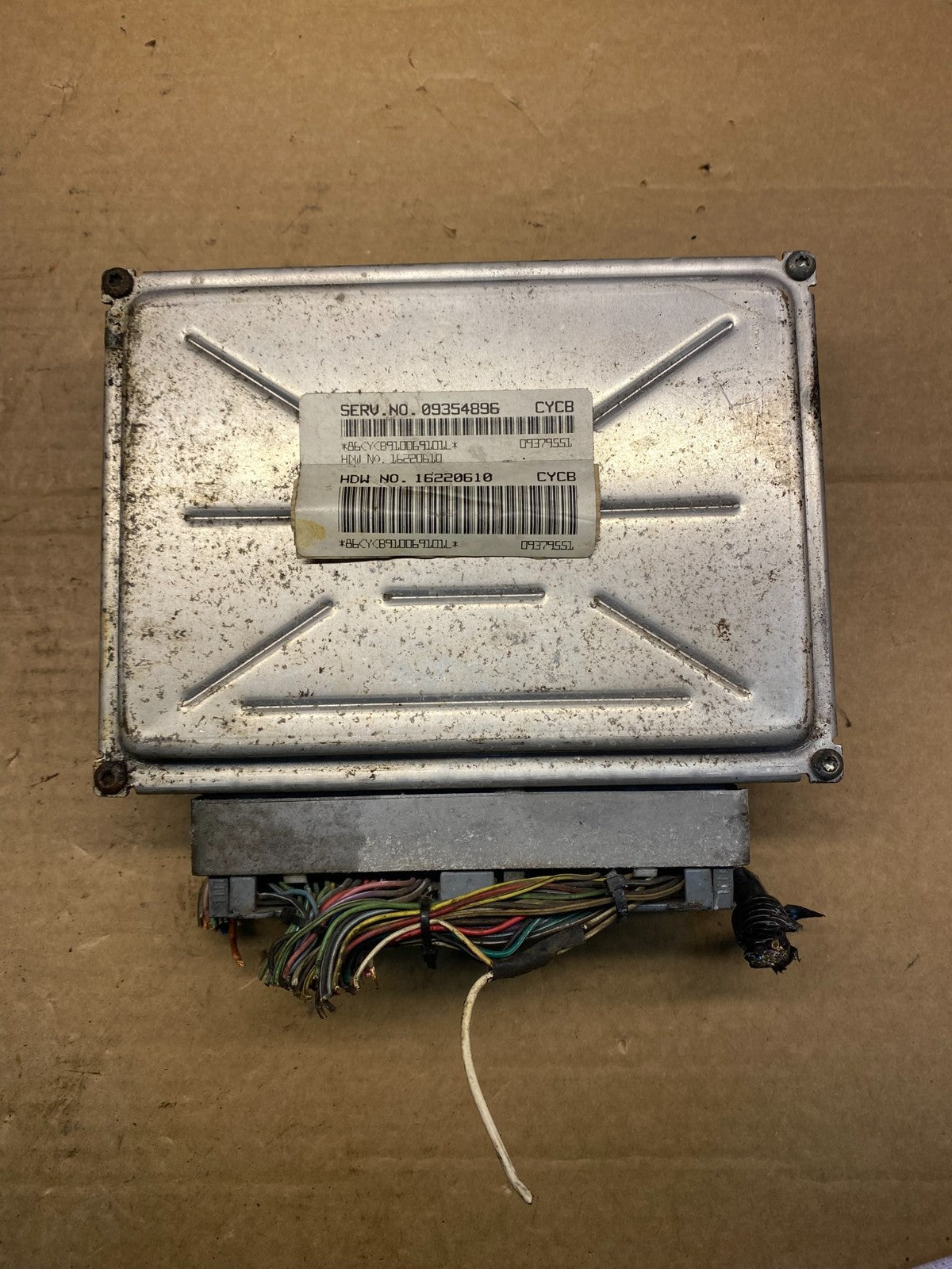1999 2000 Chevrolet Silverado Engine Control Module ECM ECU 09354896 AF8909 DG0