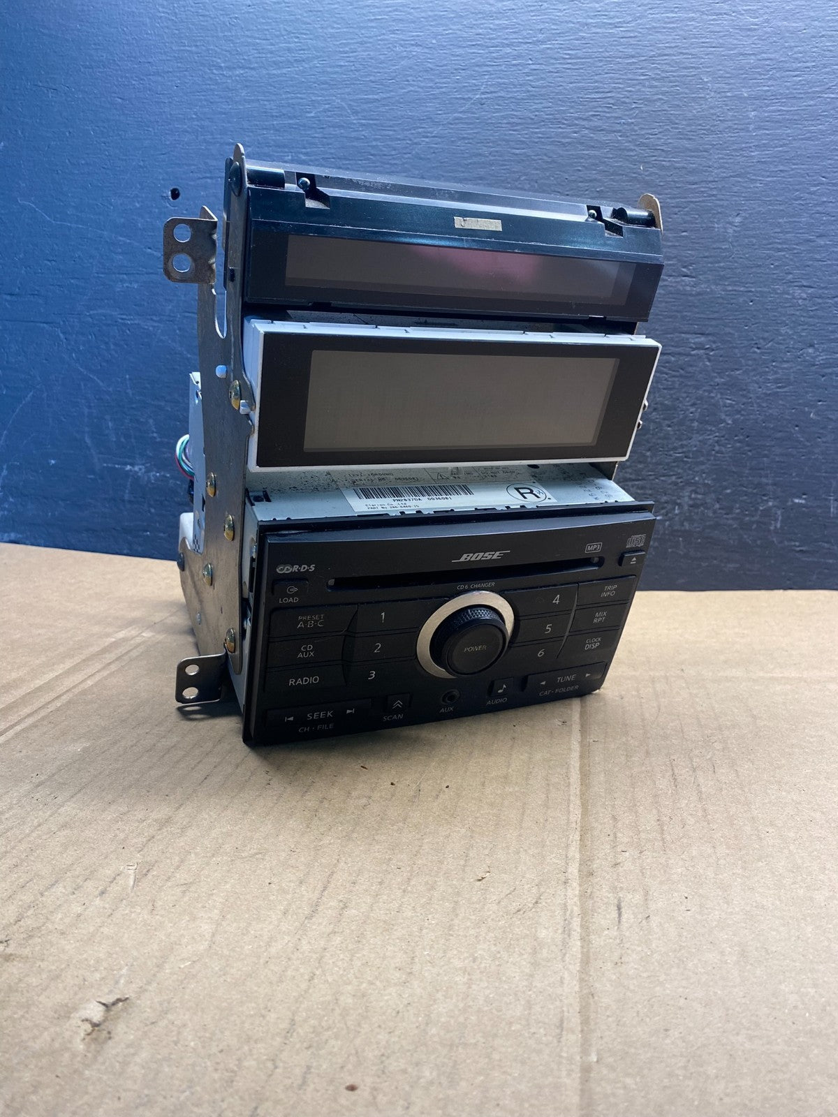 2007 to 2008 Nissan Maxima AM FM CD Radio Receiver 28185zk31a AD1674 DG0