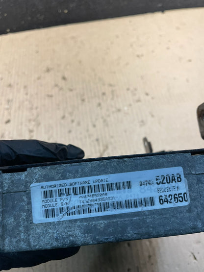 2003 Dodge Caravan Engine Control Unit Module ECM ECU X0865 DG3