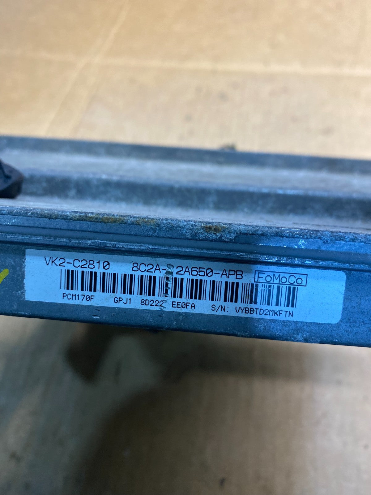 2008 Ford Van E-Series 5.4L Engine Control Module 8C2A-12A650-APB ECU ab3845 DG2