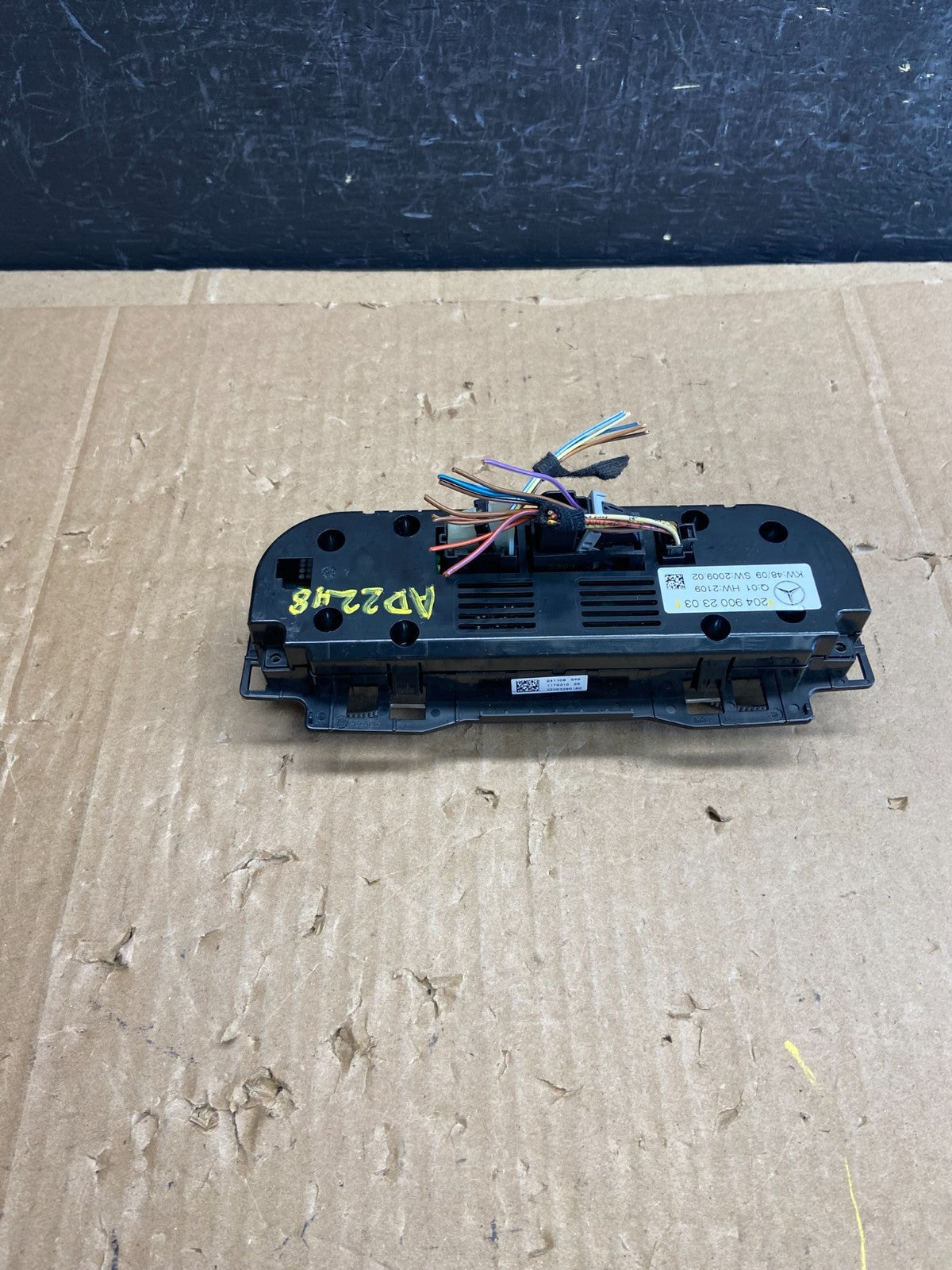 2008 2009 2010 Mercedes C-Class C300 A/C AC Climate Control Panel AD2248 DG3