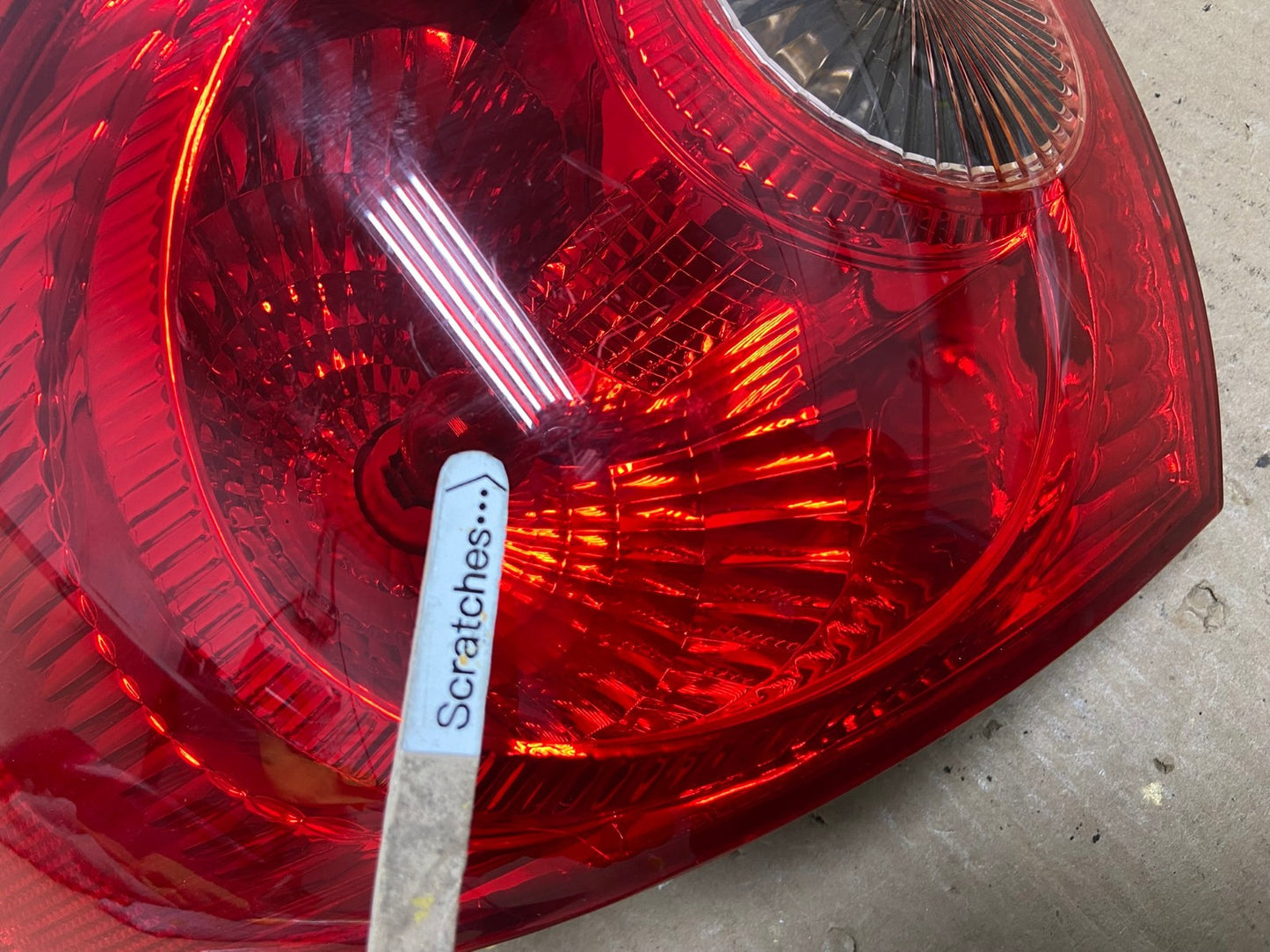2006 - 2008 Toyota Corolla Right Passenger RH Side Tail light AC1043 LK3