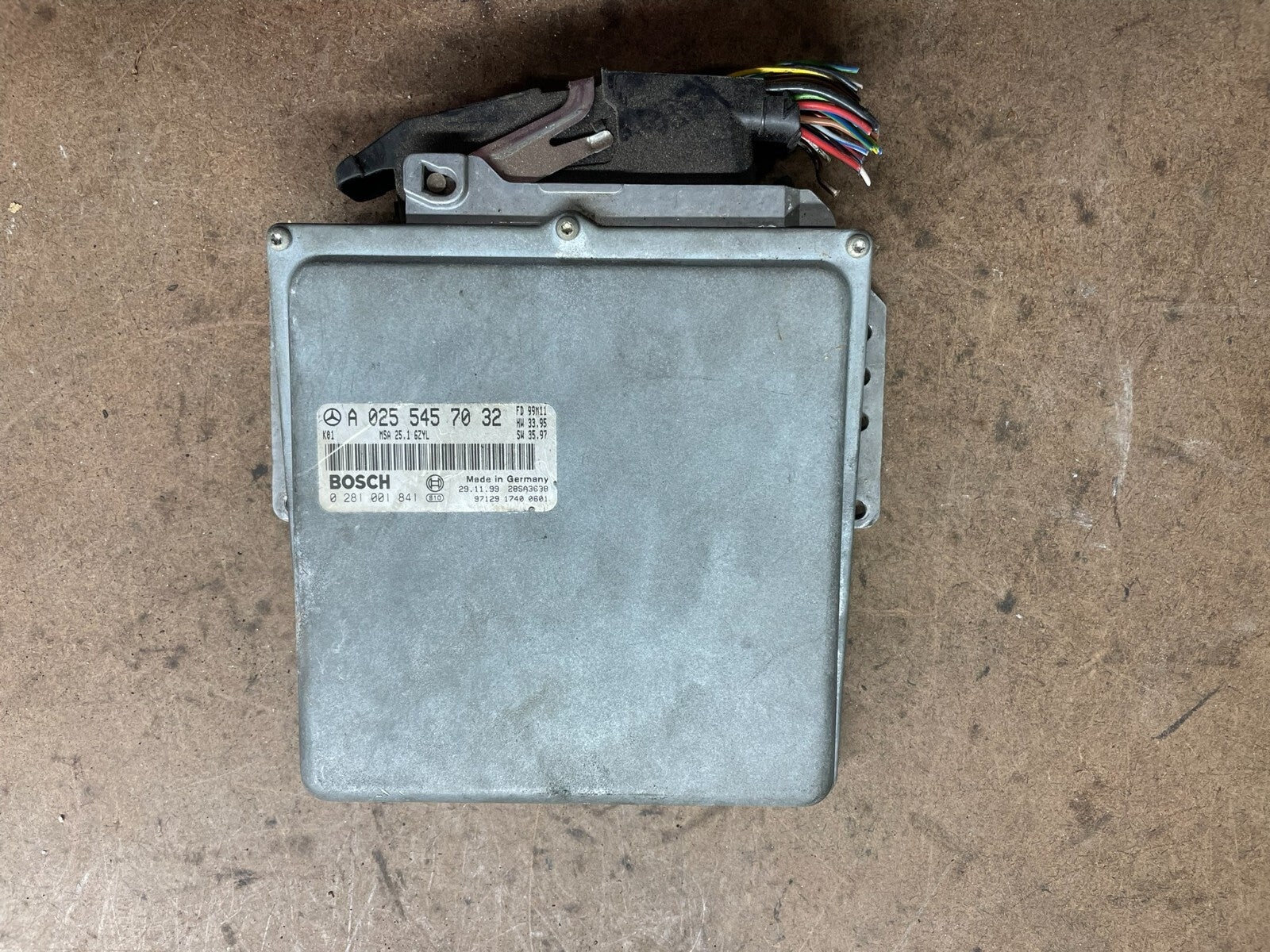 1997 Mercedes Benz E300 Diesel Engine Computer Ecu Ecm J5073 DG0