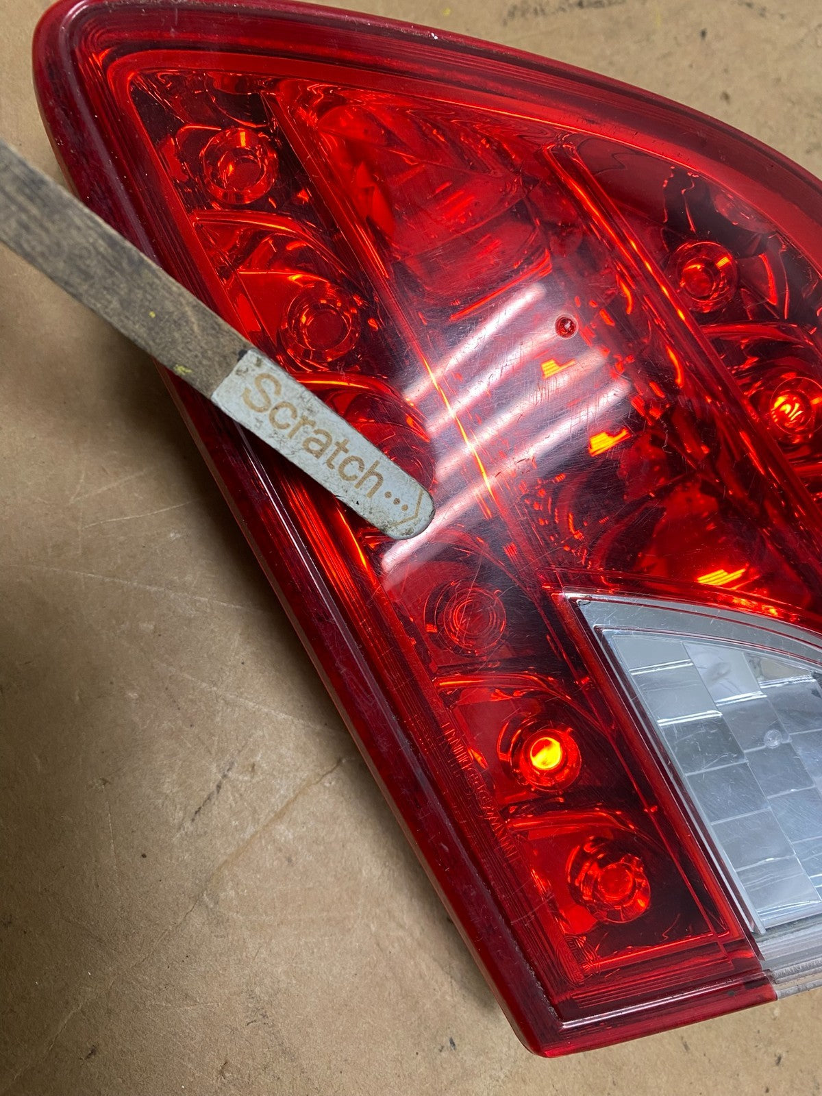 2013 2014 2015 Nissan Sentra Led Right Passenger Inner Tail Light Oem X4770 DW3