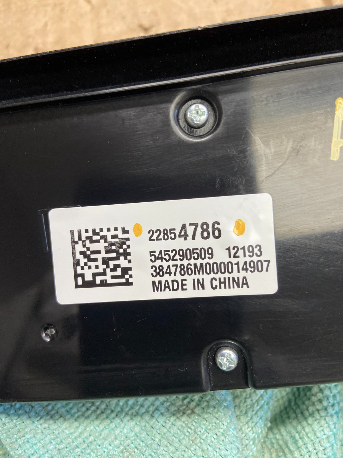 2013 - 2015 Chevrolet Malibu AC Heat Temperature Climate Control ai2724 DG4