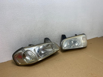 2000 to 2001 Nissan Maxima Left + Right Set Halogen Headlights AF9527 DW2