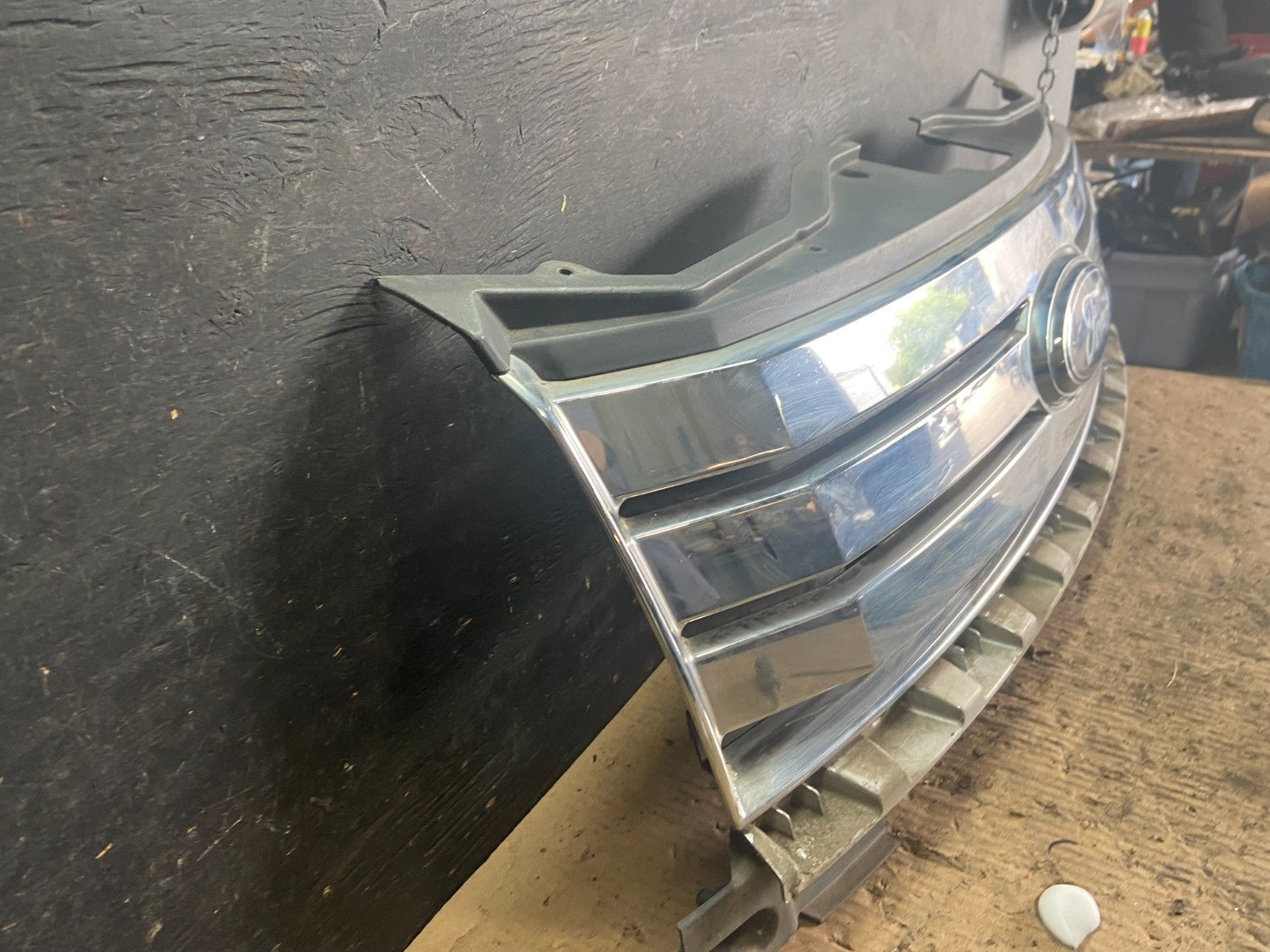 2007 2008 2009 2010 Ford Edge Front Upper Chrome Grill Grille Oem R7221 DG2