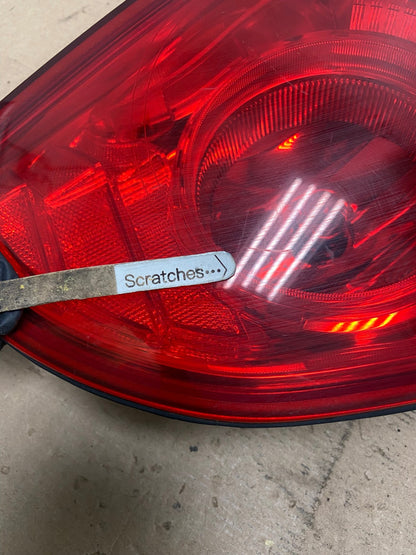 2008 2012 Chevrolet Malibu Left Driver Lh Side Tail Light AF5727 LK3