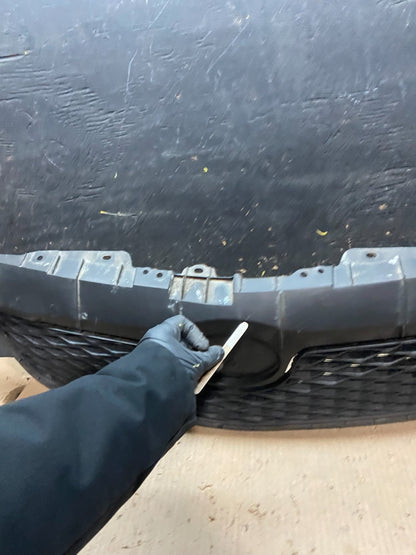 2009 to 2010 Toyota Corolla Grille Grill Front Upper Bumper Black X7896 DG5
