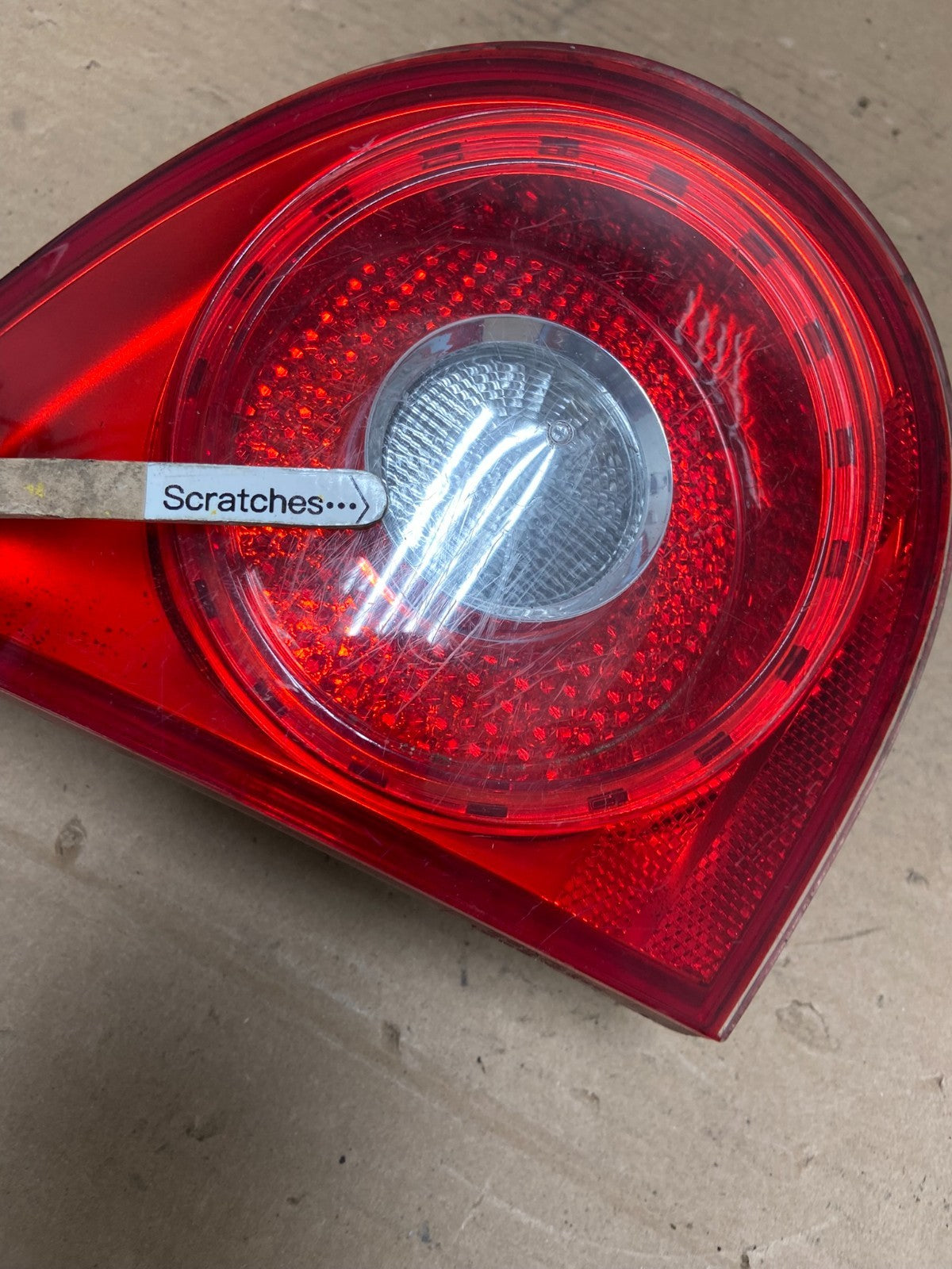 2006 - 2009 Volkswagen Golf Left Driver Lh Side Tail Light Inner Trunk AA9944 LK3