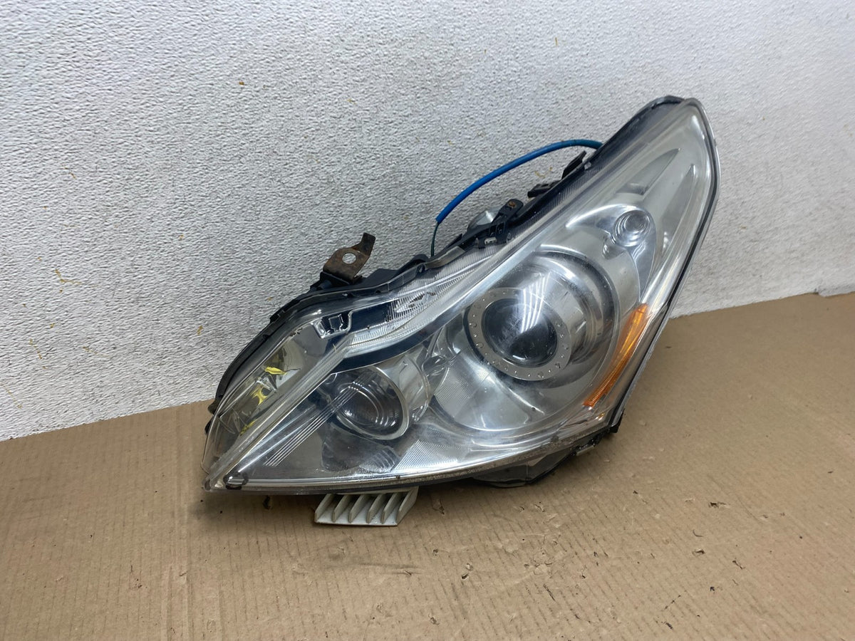 Sedan 4Door 2010 to 2013 Infiniti G37 Left Driver Headlight Xenon AI9527 LK2