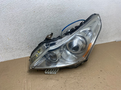 Sedan 4Door 2010 to 2013 Infiniti G37 Left Driver Headlight Xenon AI9527 LK2