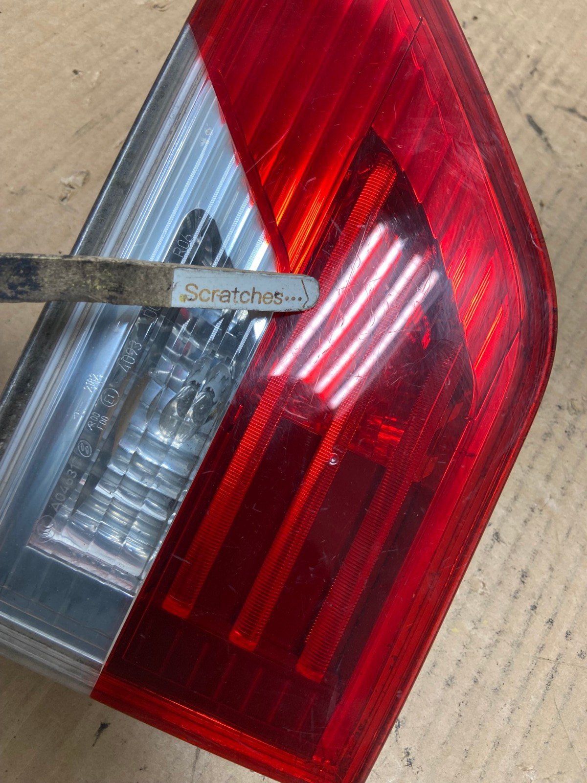 2007 2008 2009 2010 BMW X3 Left Driver Lh Inner Tail Light AI6555 LK3