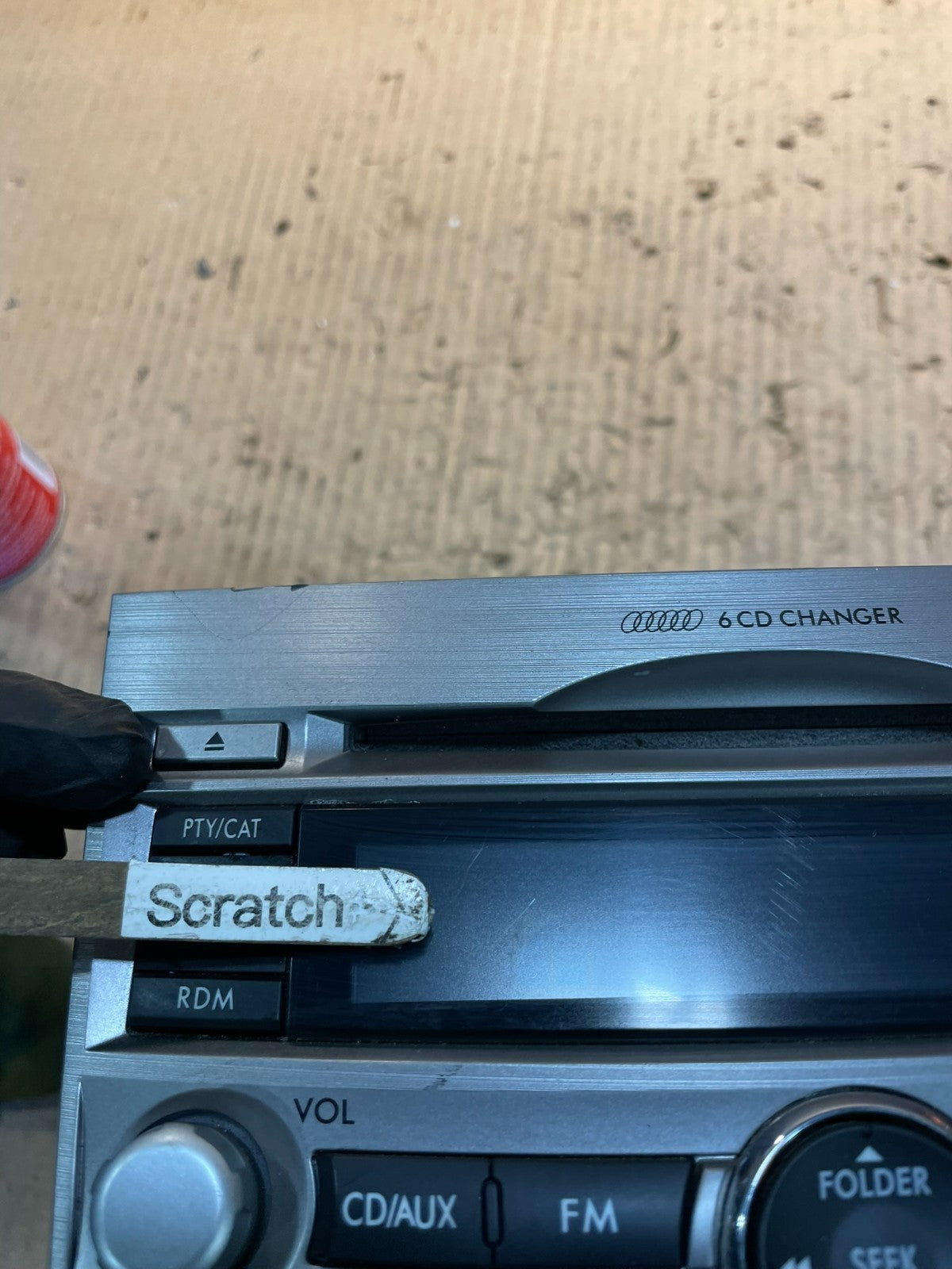2010 to 2012 Subaru Legacy AM FM CD MP3 Radio Player AC8029 DG6