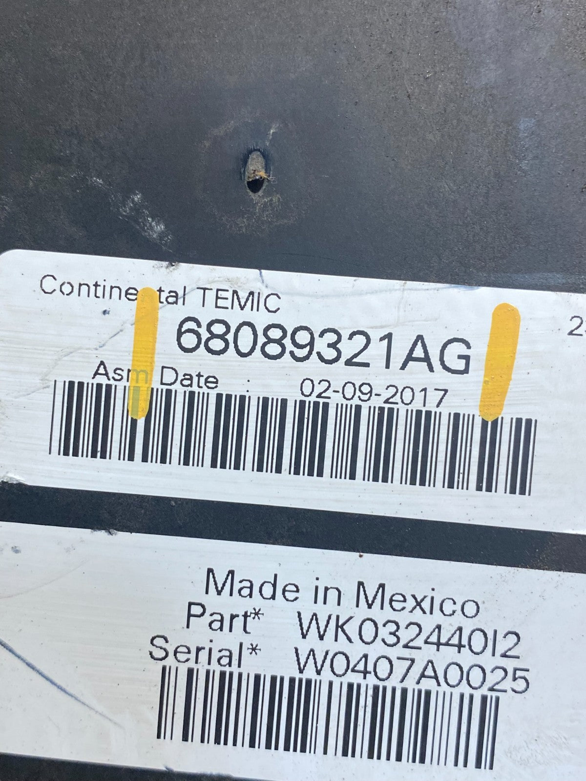 2012 Dodge Durango Grand Cherokee Fusebox Fuse Box Relay Module AE6411 DG6