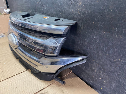 2011 2012 2013 Ford Edge Front Upper Chrome Grille Grill v3337 GD1
