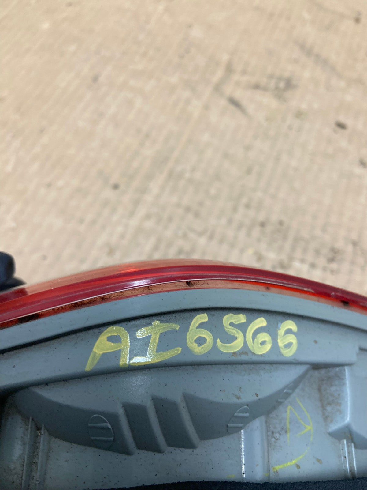 2007 2008 2009 Toyota Camry Right Passenger Rh Tail Light Inner AI6566 LK7