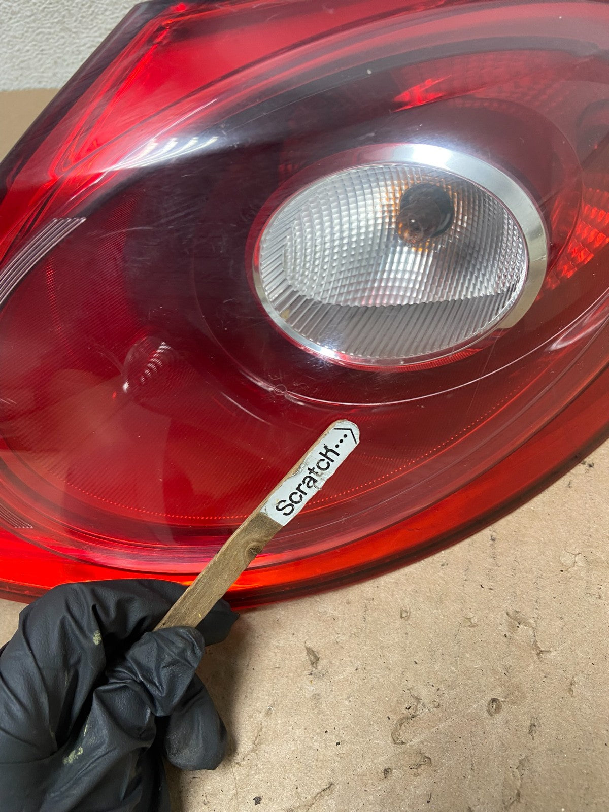 2009-2012 Volkswagen CC Right Passenger RH Side Tail Light AG4886 LK3