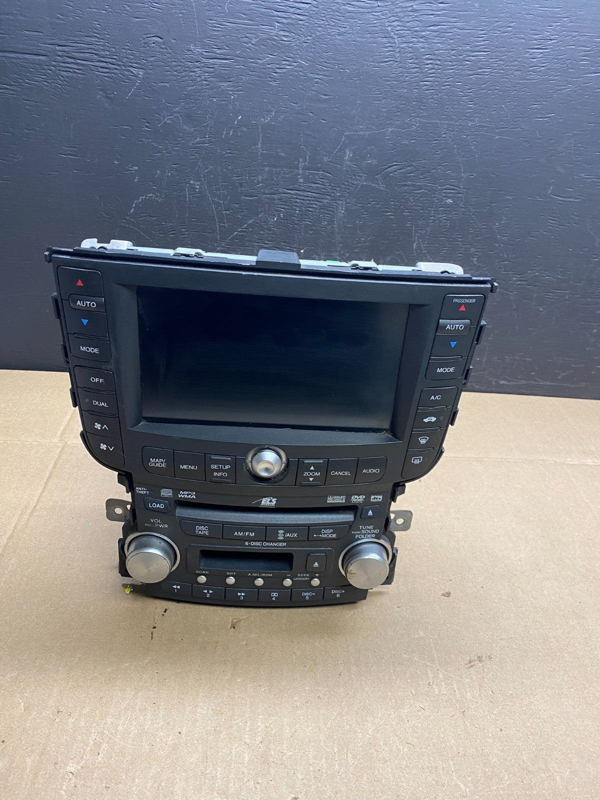 2007 2008 Acura TL Screen Display Navigation Radio Climate Control OE  AB9202 DG0