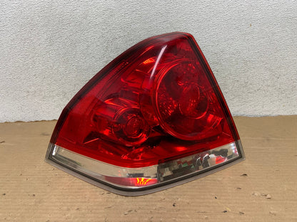 2006 to 2012 Chevrolet Impala Left Driver Lh Side Tail Light AG8193 LK0