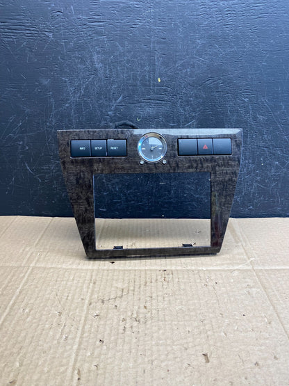 2006 to 2009 Ford Fusion Center Dash Radio Clock Bezel Trim AC9475 DG0