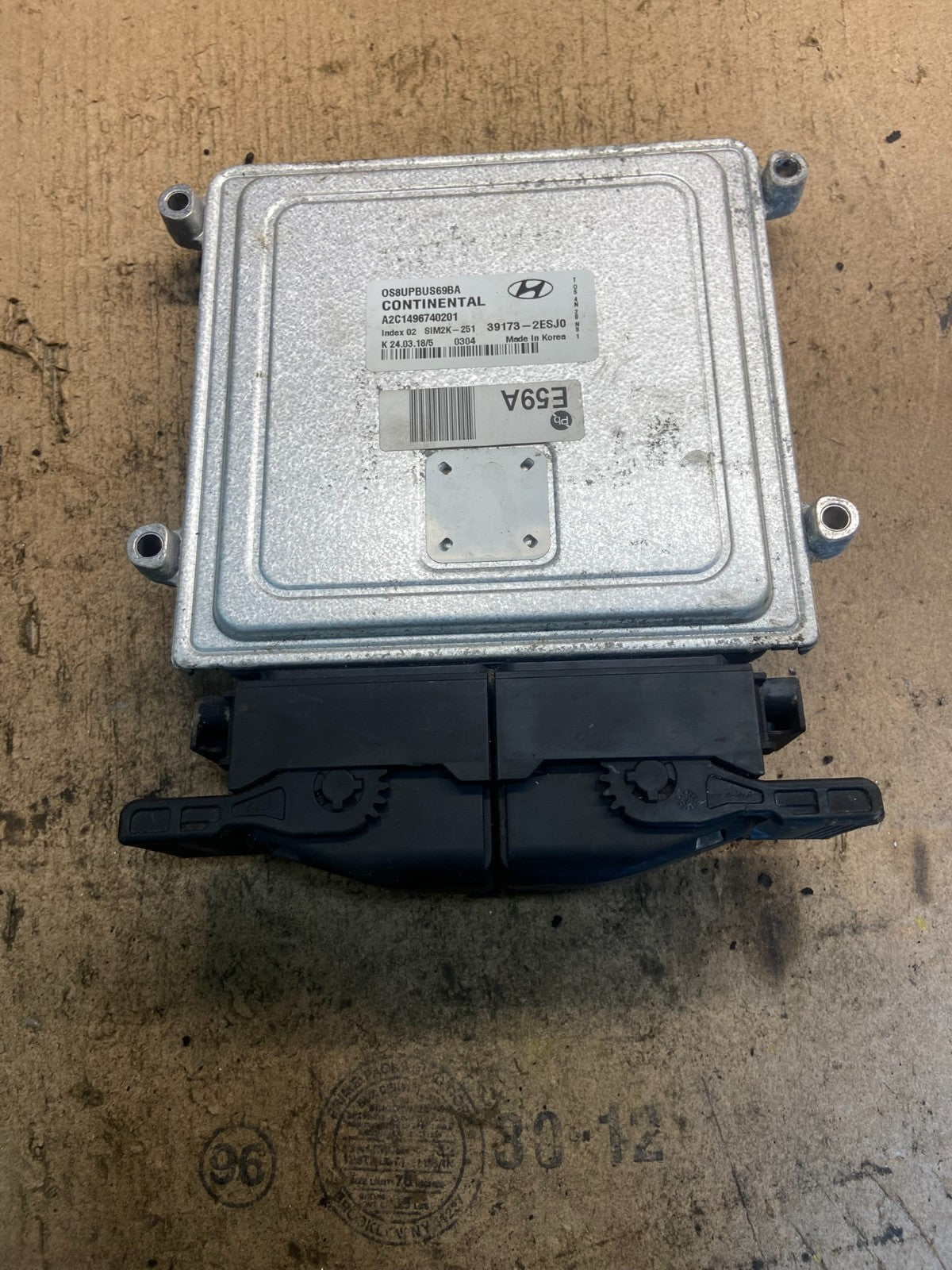 2018 to 2021 Hyundai Kona Engine Computer Ecu Pcm Ecm Pcu Z8922 DG0