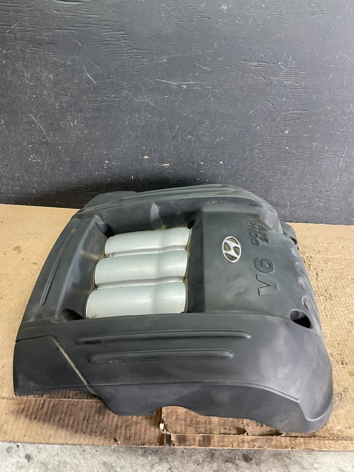 2001 - 2005 Hyundai Santa Fe 2.7L V6 Engine Motor Cover M8879 DG3