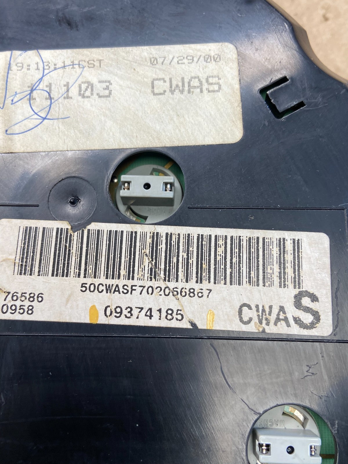 2000 2005 Chevrolet S10 Blazer Cluster Gauge Speedometer AE1778 DG6