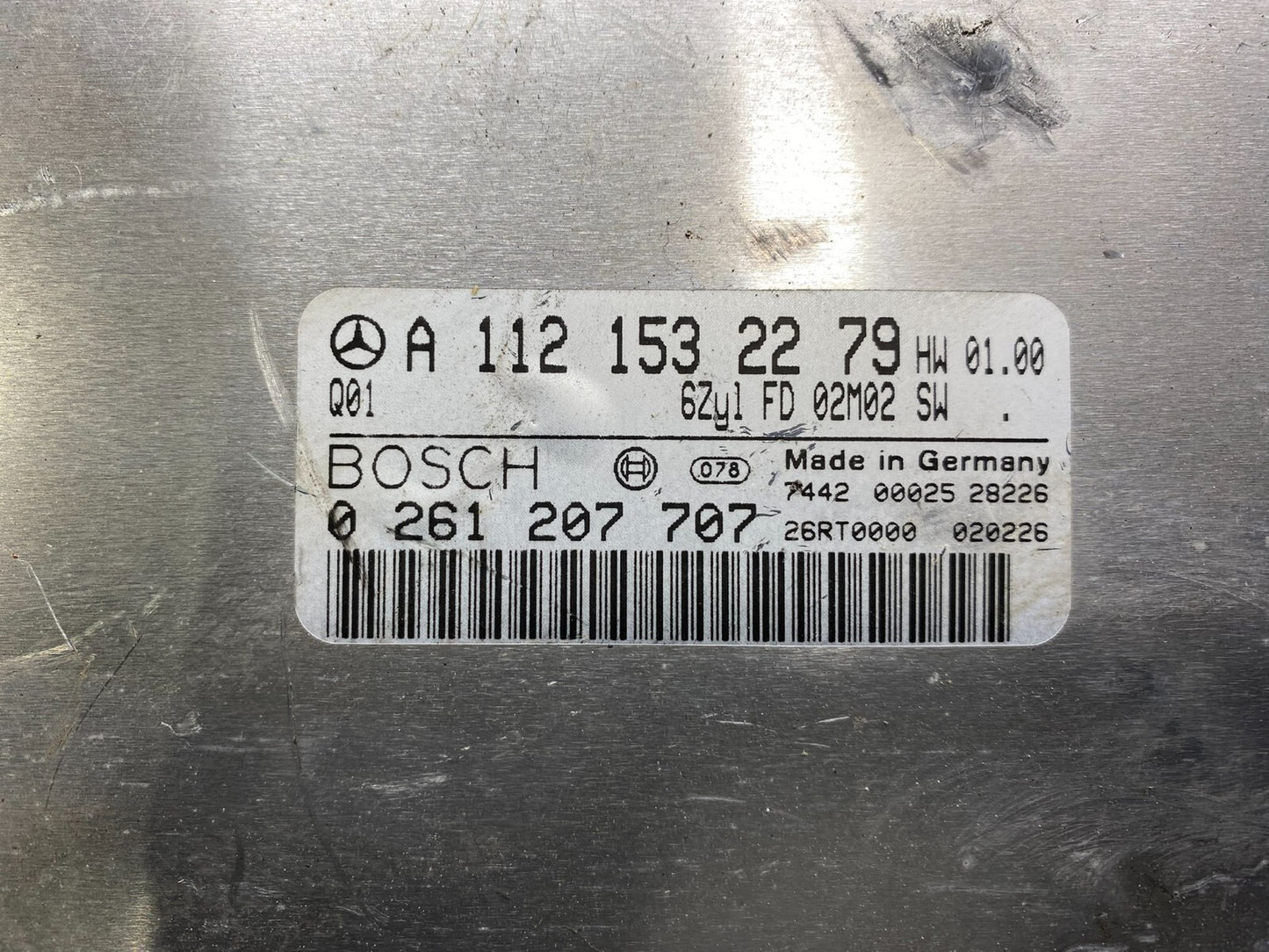 1999 to 2005  Mercedes E320 CLK320 Engine Control Unit ECU Module L3367 DG2