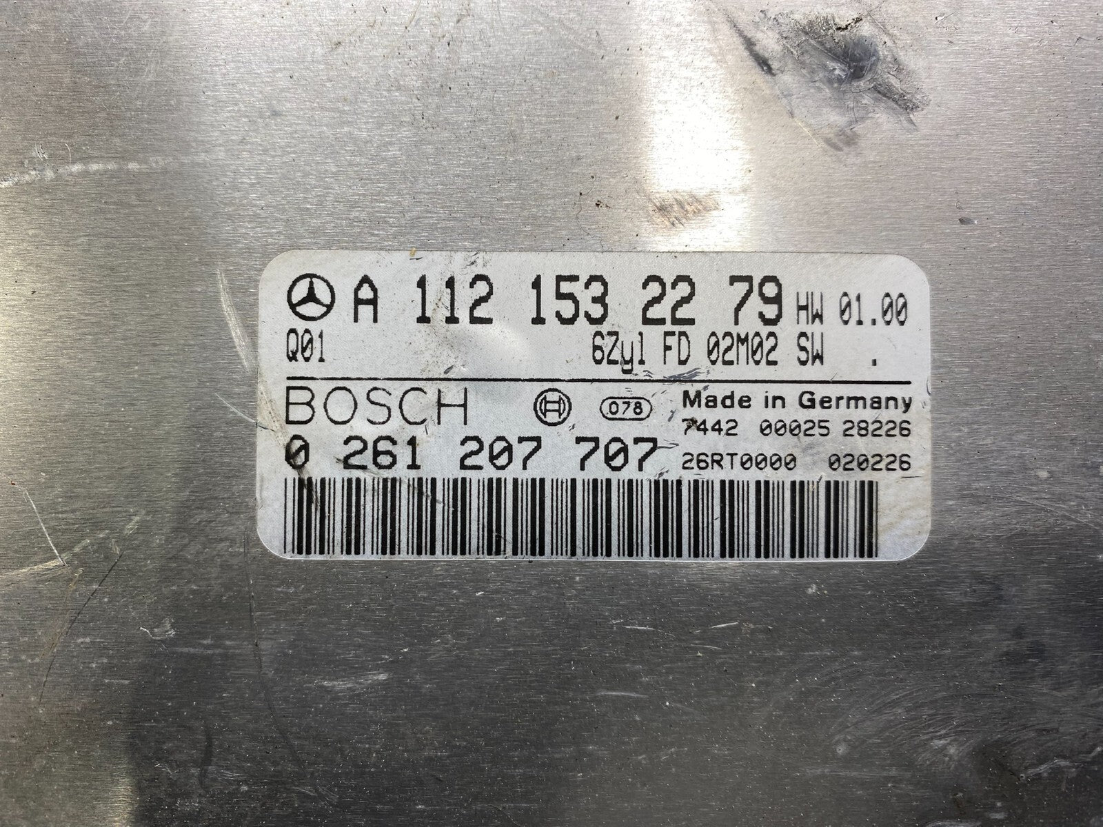 1999 to 2005  Mercedes E320 CLK320 Engine Control Unit ECU Module L3367 DG2