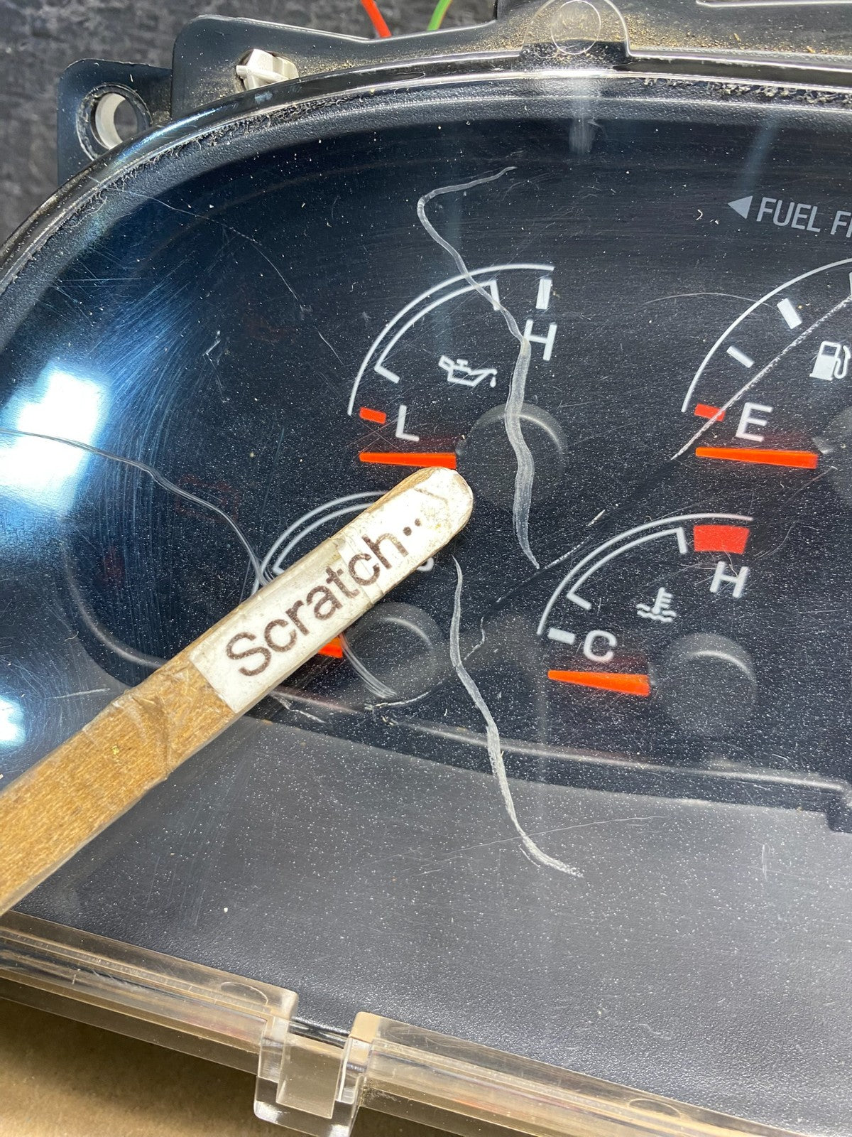1999 - 2001 Ford F250 F350 Speedometer Cluster Gauge ah9736 DG1
