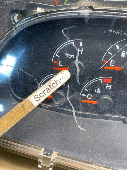 1999 - 2001 Ford F250 F350 Speedometer Cluster Gauge ah9736 DG1