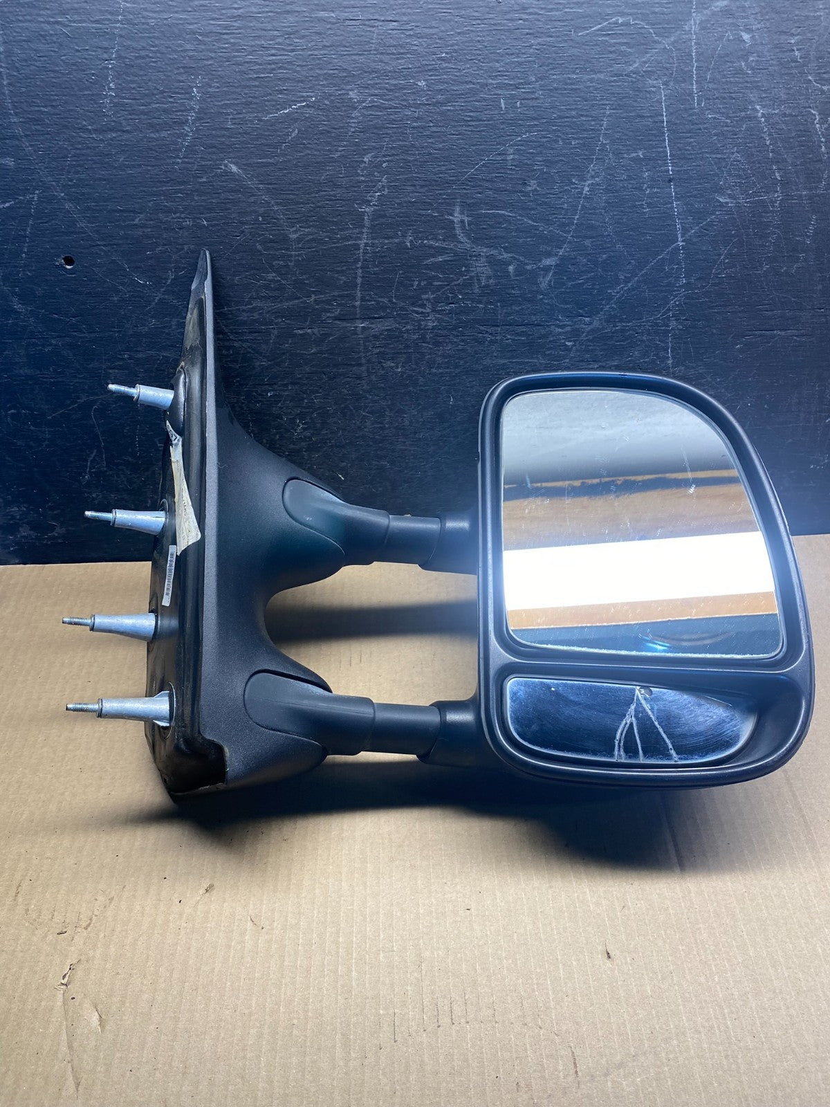 2002-2014 Ford E150 E250 Van Right Passenger Door View Two Arm Mirror AG3901 DW7