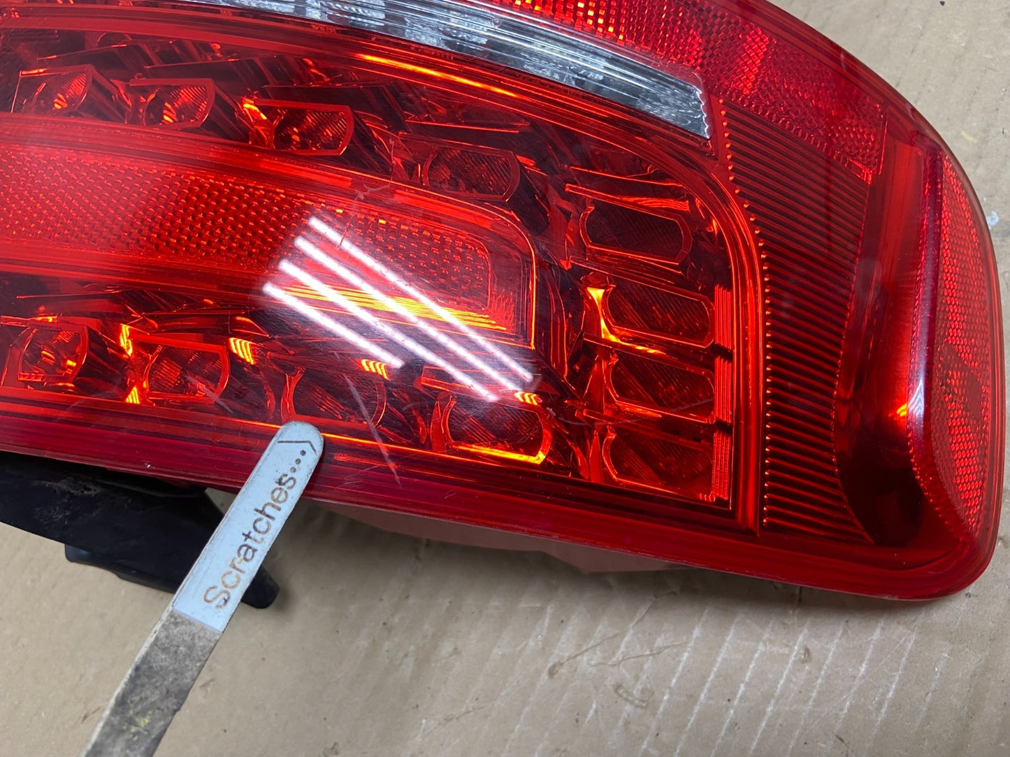 2009 - 2012 Audi A4 Sedan Left Driver Side LED Lh Tail Light AG8971 DW3