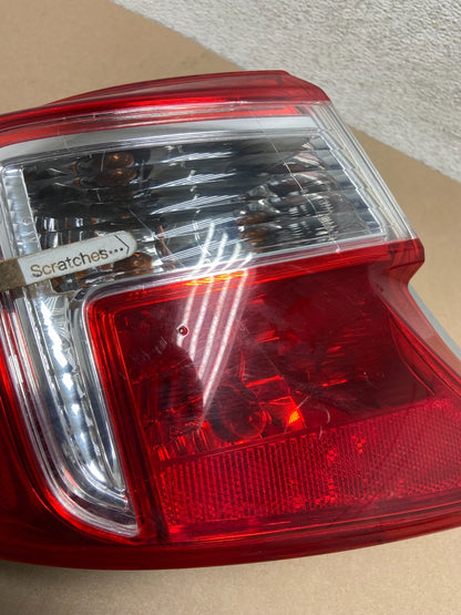 2012 2013 2014 Toyota Camry Left Driver LH Side Tail Light AG6564 DW3