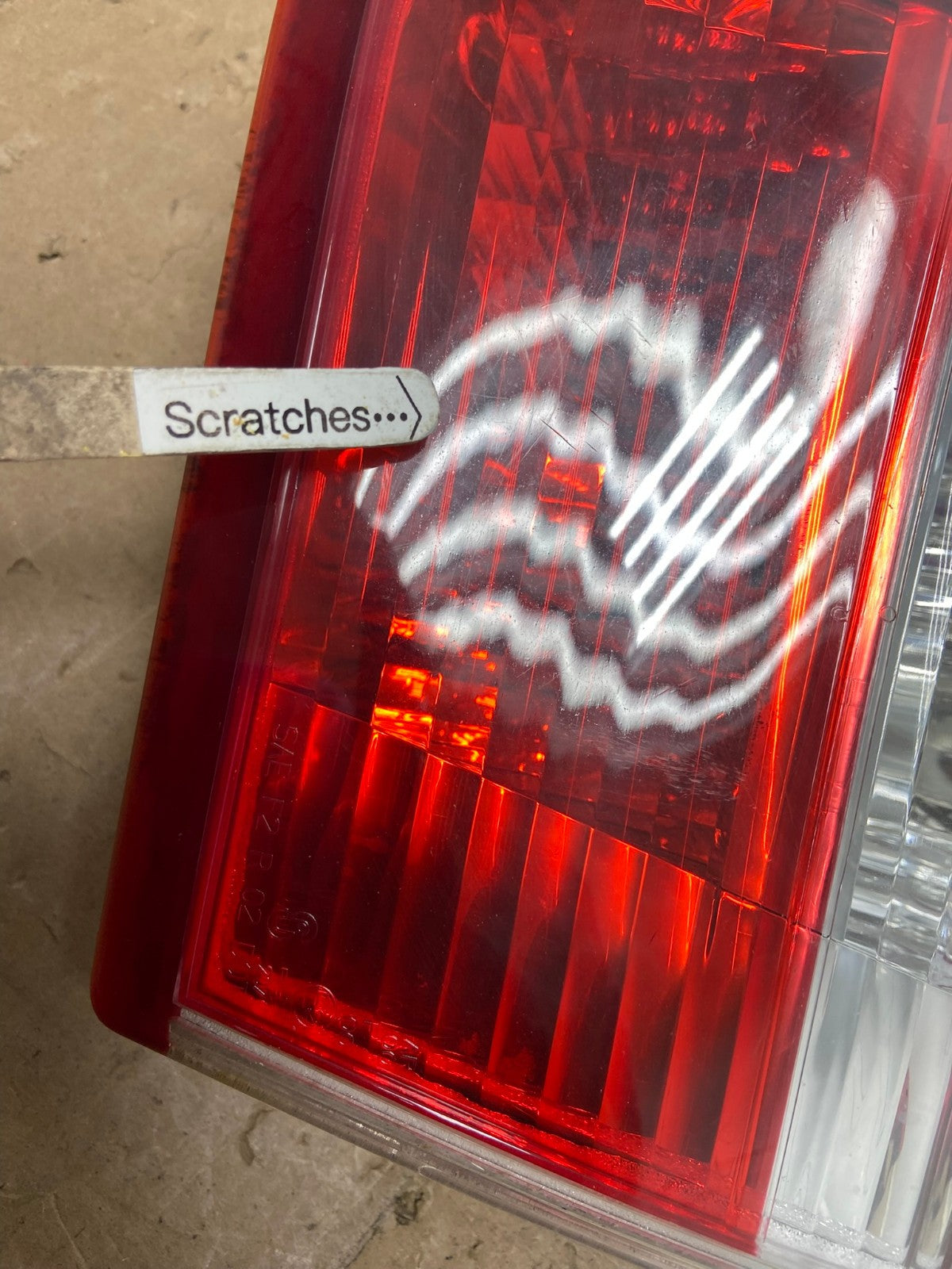 2004 to 2007 Saab 9-3 Convertible Right Passenger Inner Tail Light AC7330 LK3