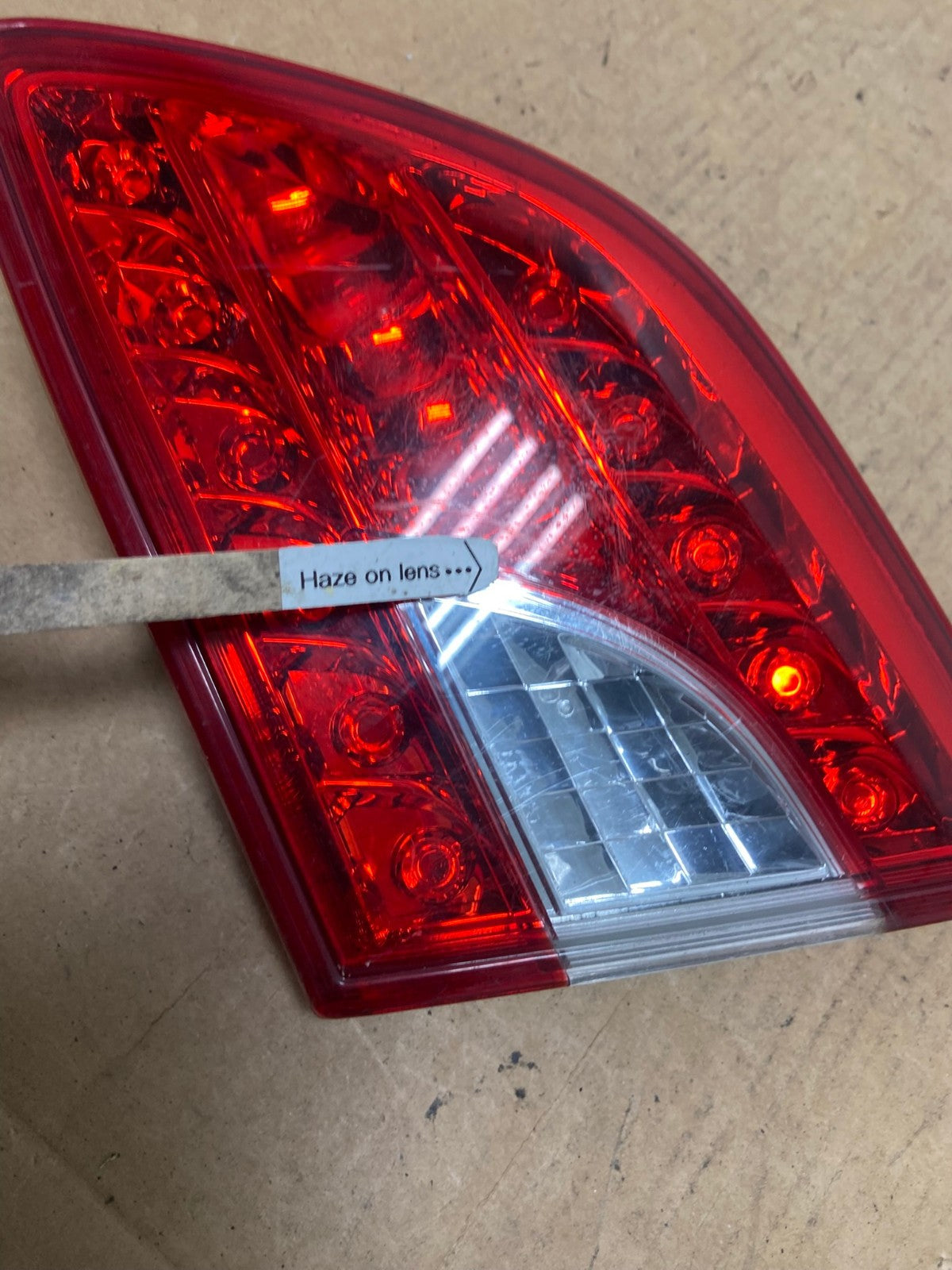 2013 2014 2015 Nissan Sentra Led Right Passenger Inner Tail Light AD4598 LK4