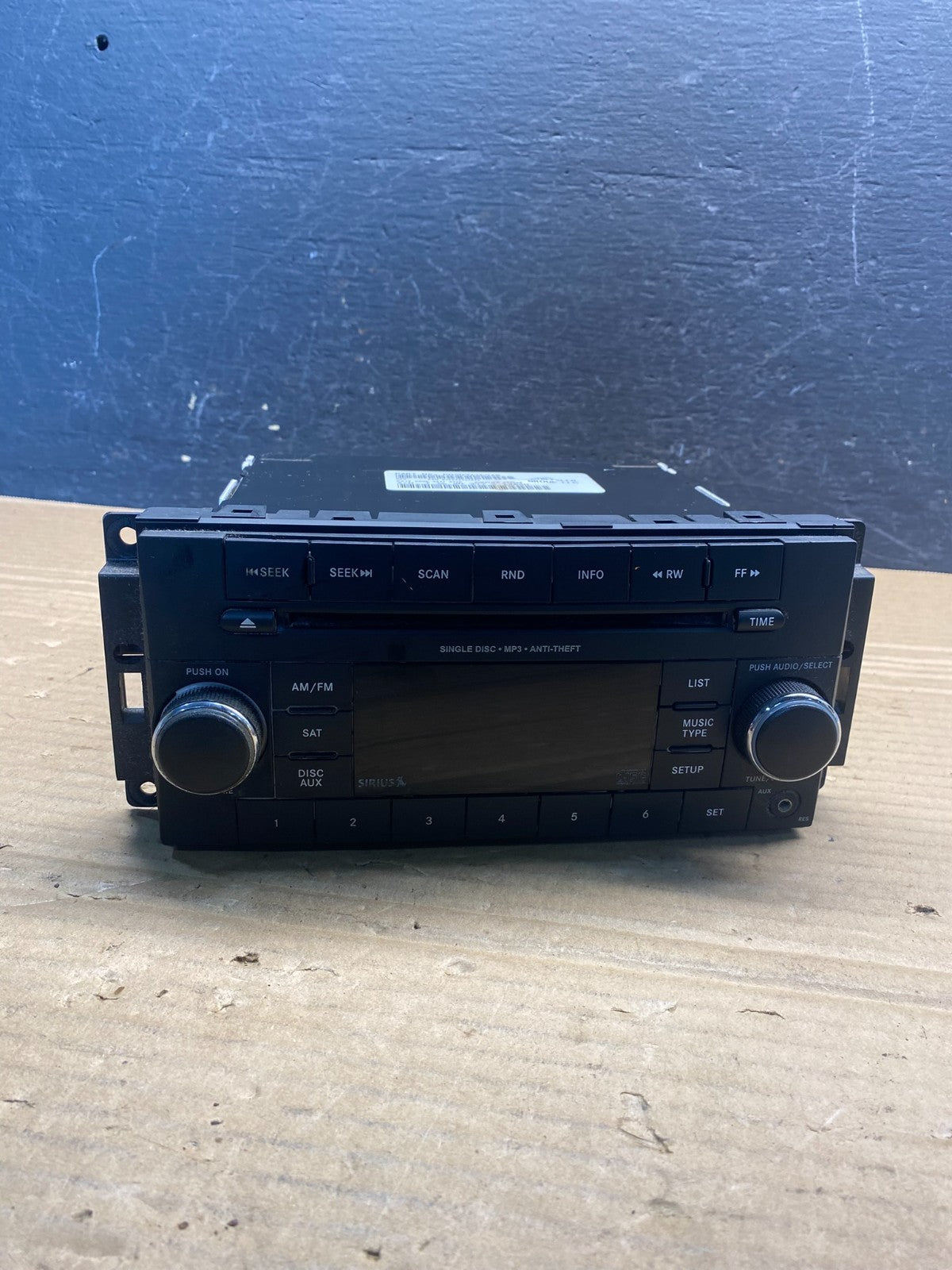 2007-2012 Chrysler Dodge Jeep Ram Radio CD MP3 AUX Receiver ae4775 DG0